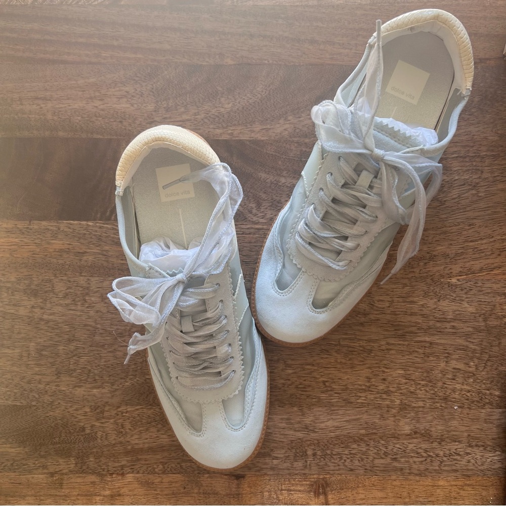 NEW IN BOX Notice Ice Blue Mesh Sneaker by a Dolce Vita